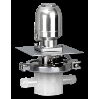 Клапан мембранный одноразовый с пневмоприводом GEMÜ SUPM 279406