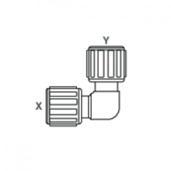 Угловой фитинг SpaceSaver GEMÜ FSE 279447
